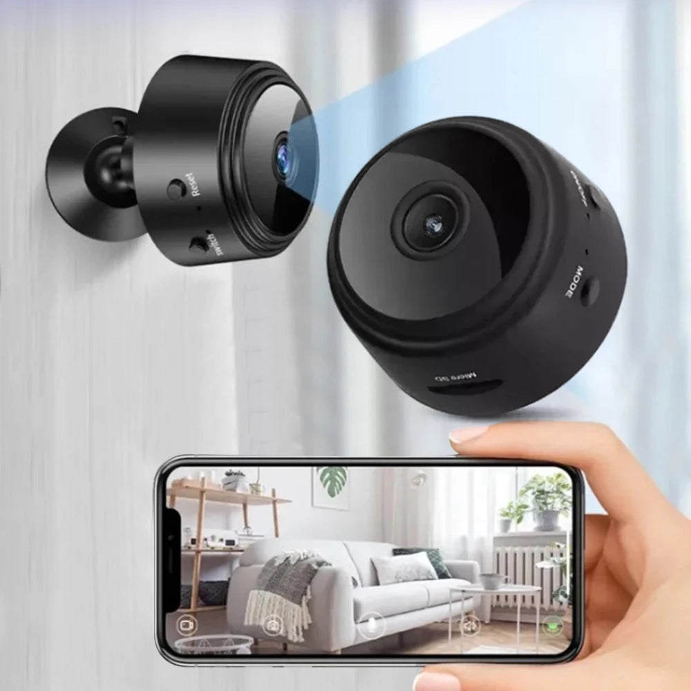 Mini WIFI HD 1080P Wireless IP Camera | كاميرا مراقبة صغيرة الحجم لا سلكية