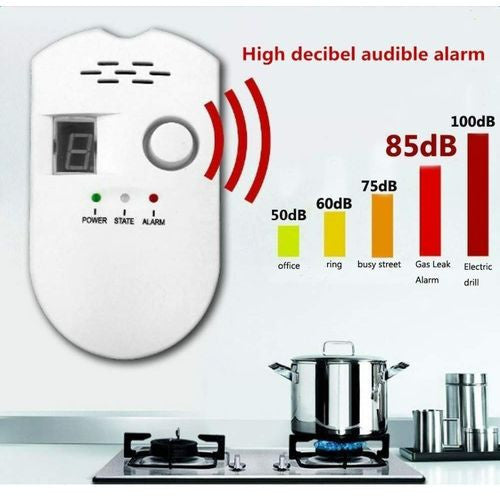 جهاز إنذار وكاشف تسريبات الغاز الذكي Alarm Gaz