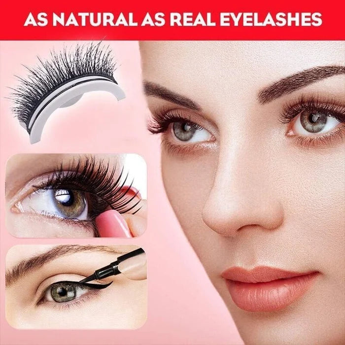 VibleyLashes kendinden yapışkanlı manyetik kirpikler