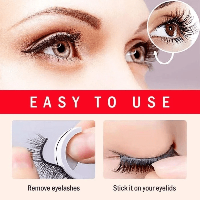 VibleyLashes kendinden yapışkanlı manyetik kirpikler